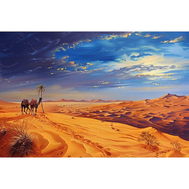 Acrylic Desert canvas